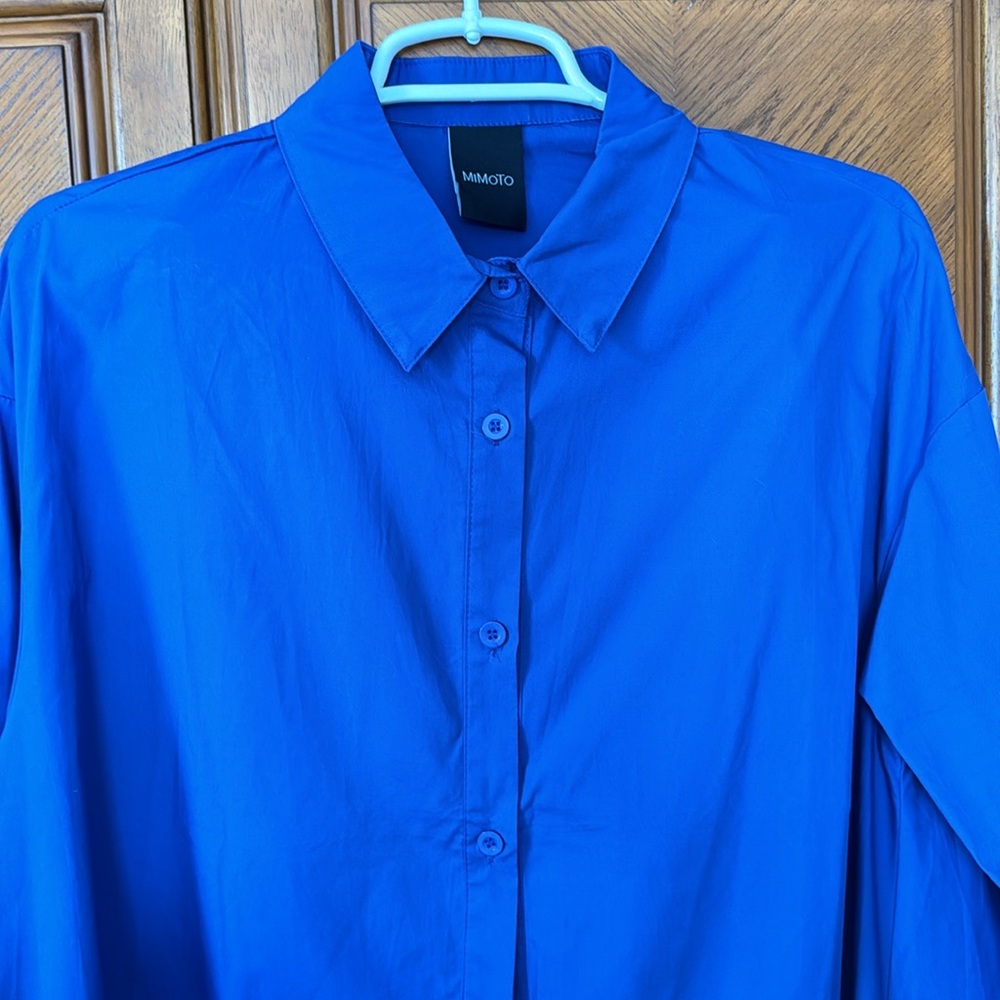 Kimono blue dress with holes, one size - Picture 11 of 11